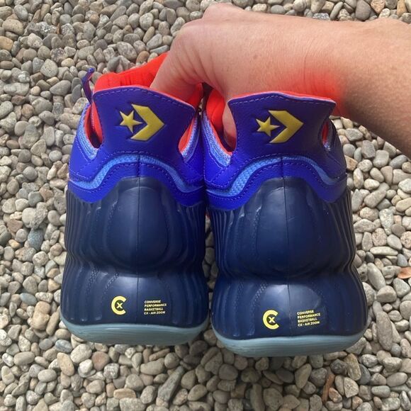 Converse Men All Star BB Prototype Limited CX Mid Blue Basketball Shoes Size 9.5 - Picture 4 of 7